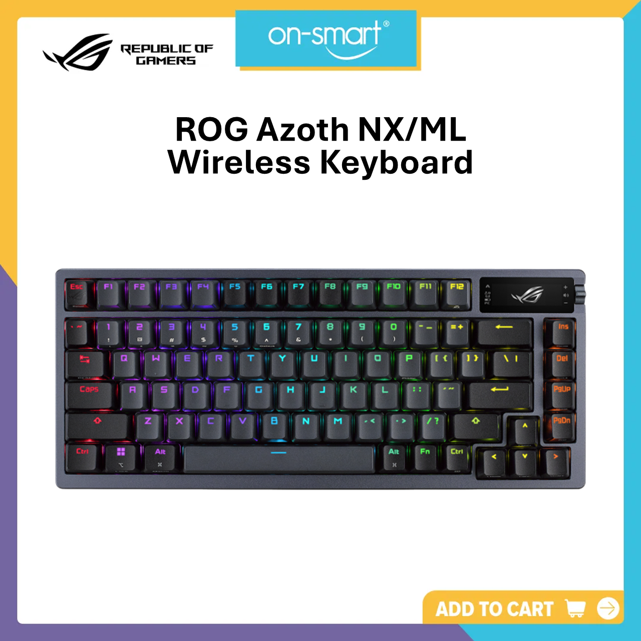 ASUS M701 ROG Azoth NX/SM Wireless Mechanical Gaming Keyboard