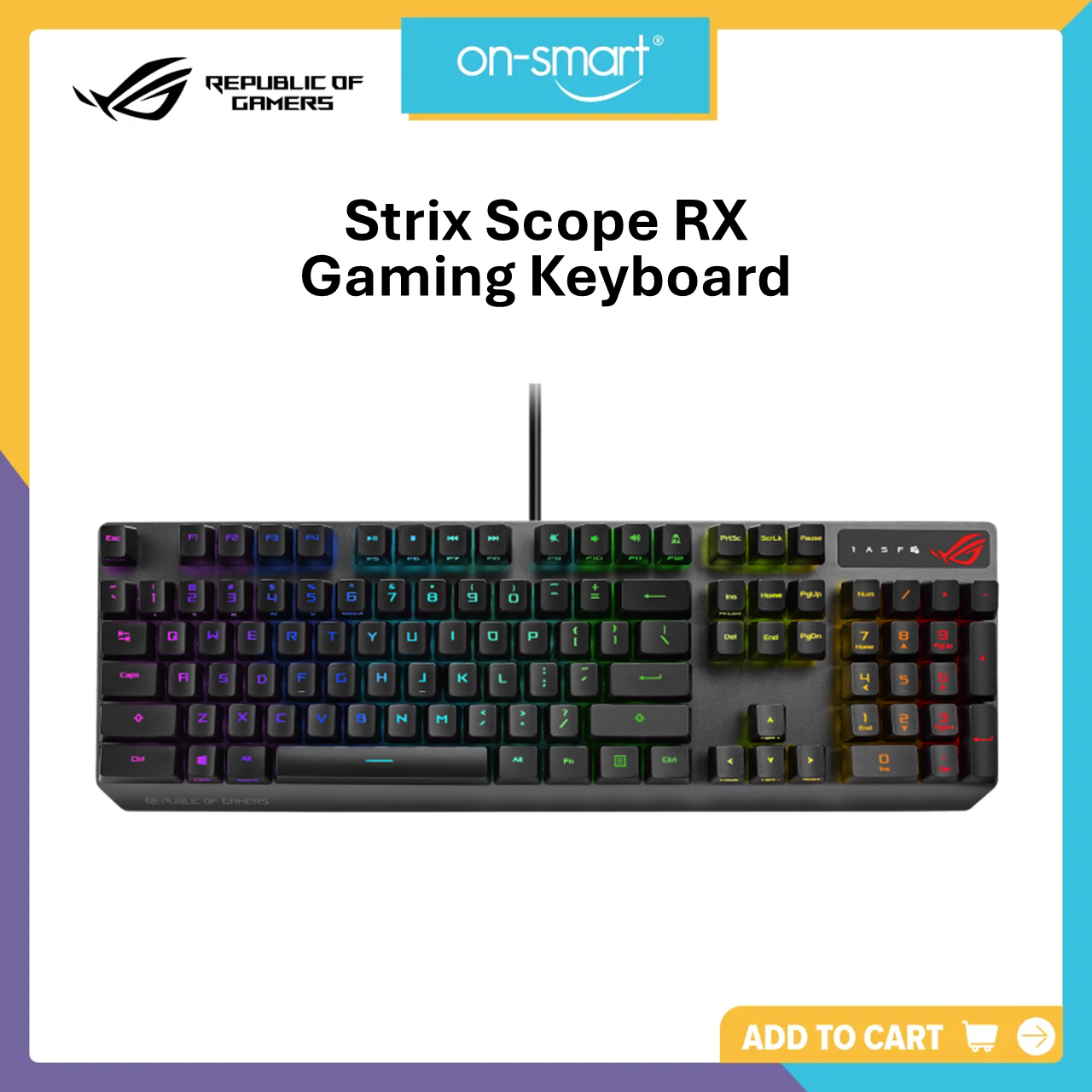 ASUS ROG STRIX Scope RX Gaming Keyboard