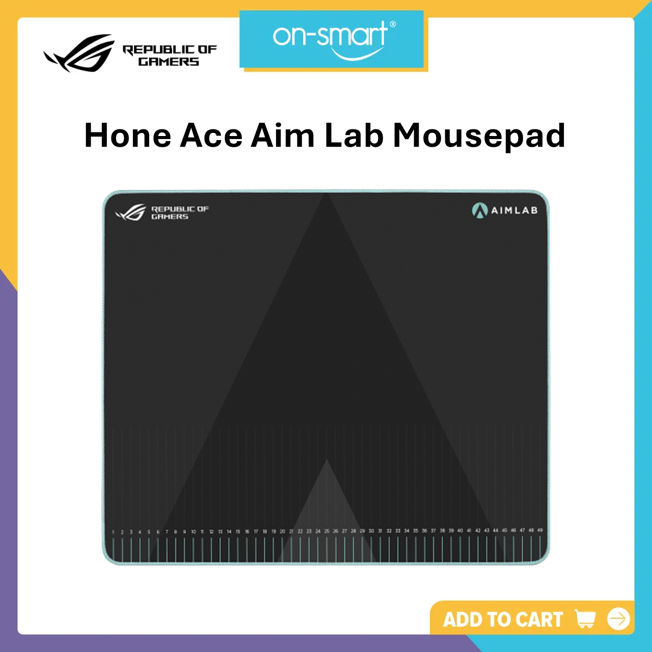 ASUS ROG Hone Ace Aim Lab Edition Mousepad