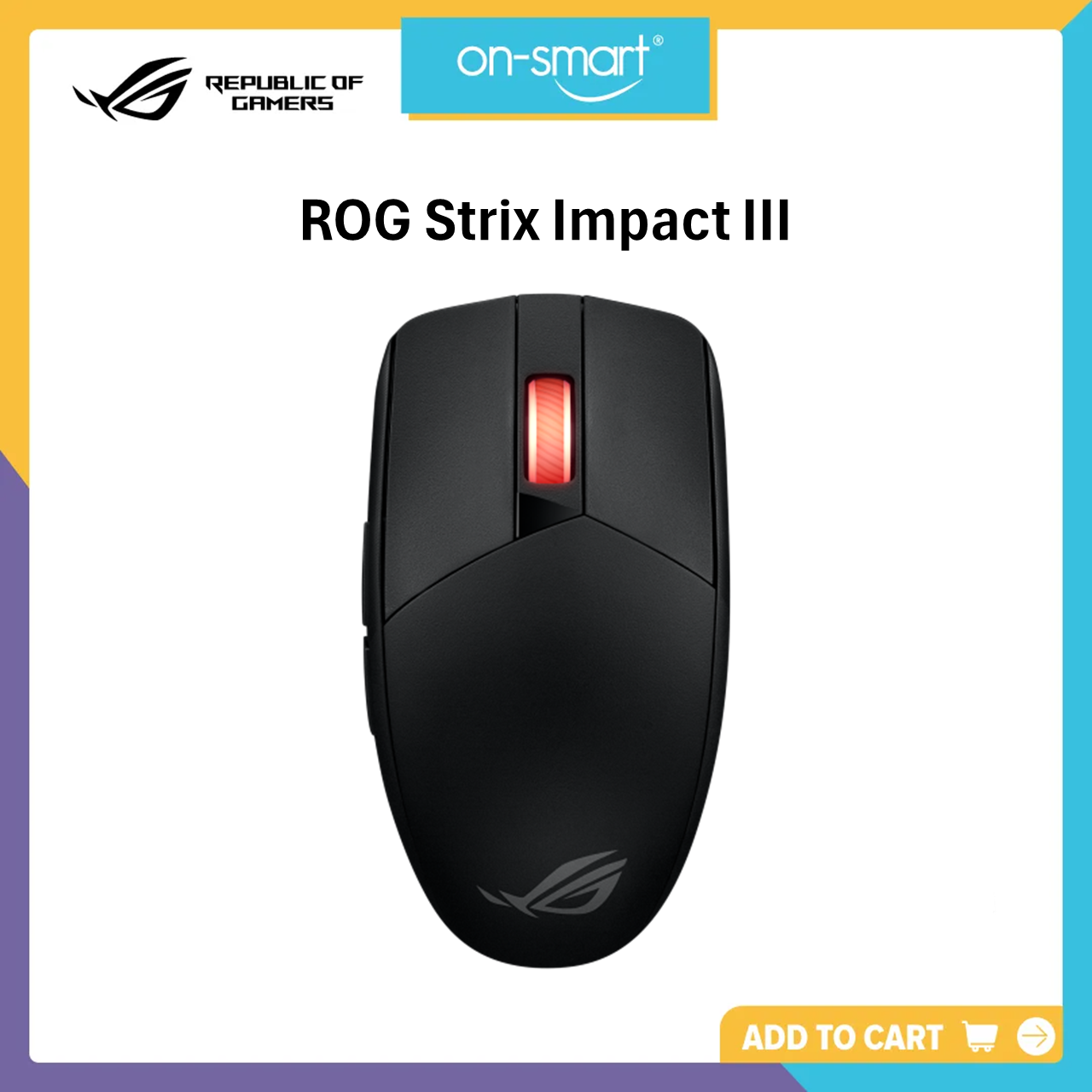 ASUS P520 ROG Strix Impact III Wireless Gaming Mice