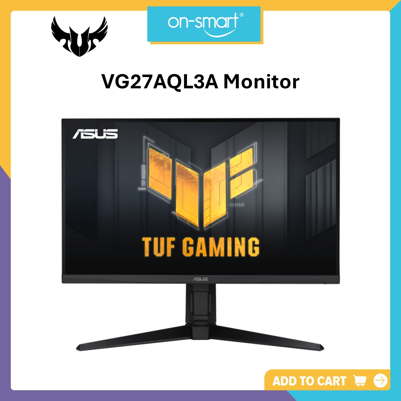 ASUS TUF Gaming VG27AQL3A QHD 27-inch Monitor