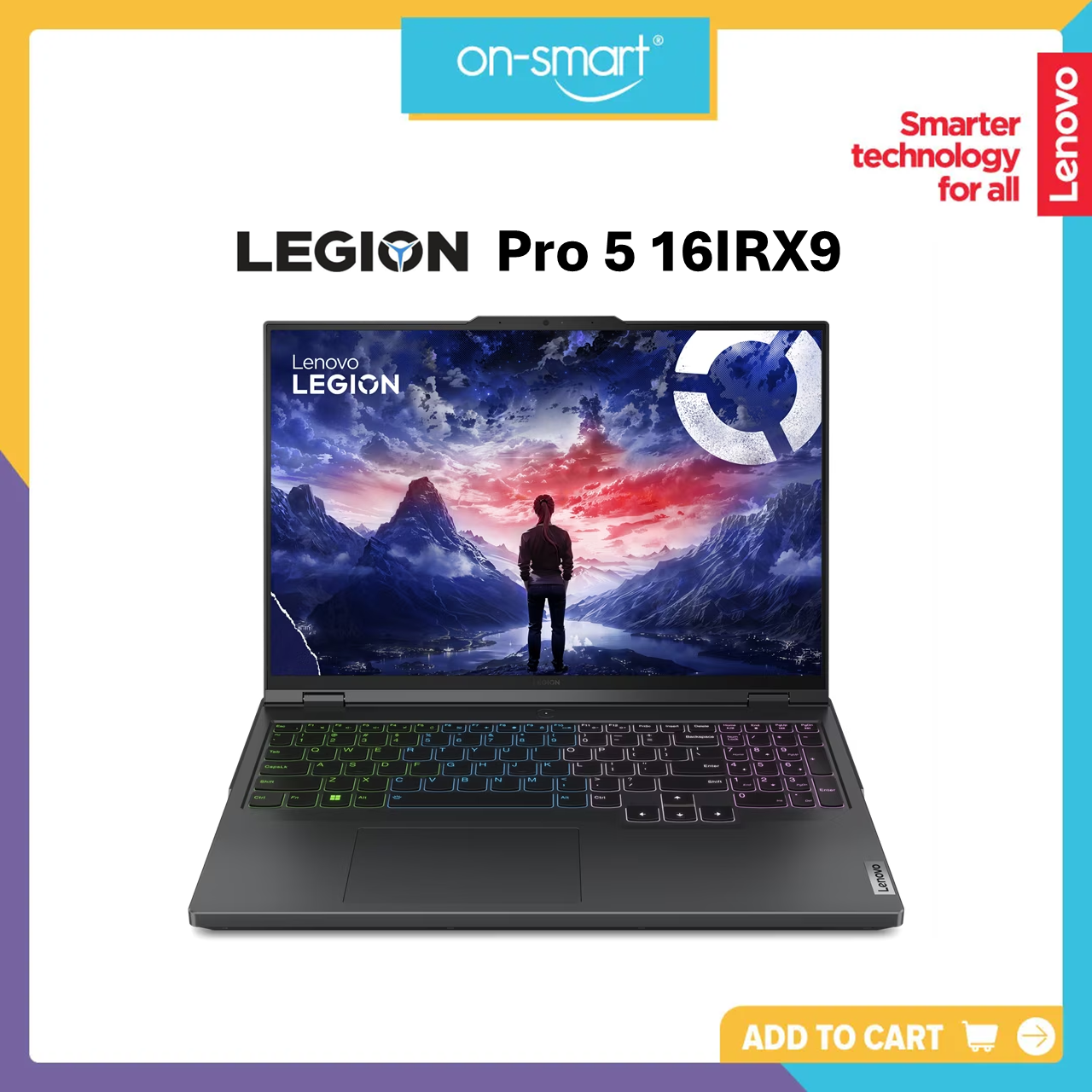 Lenovo Legion Pro 5 16IRX9 Gaming Laptop 83DF003VSB