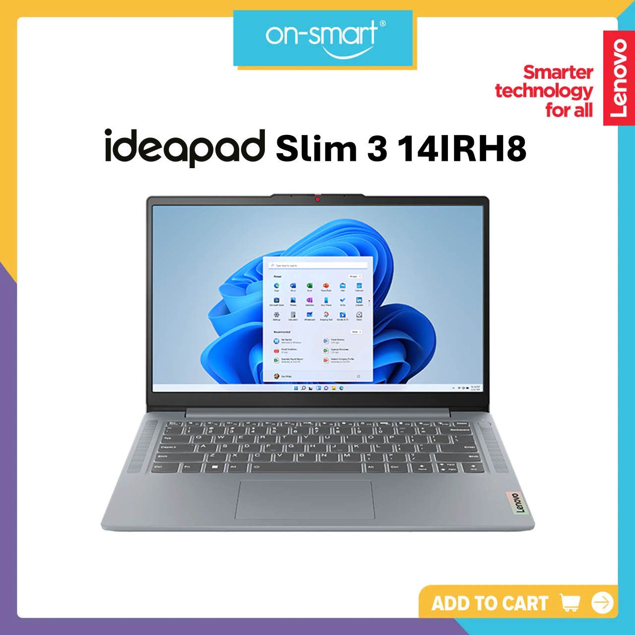 Lenovo IdeaPad Slim 3 14IRH8 83EL0020SB