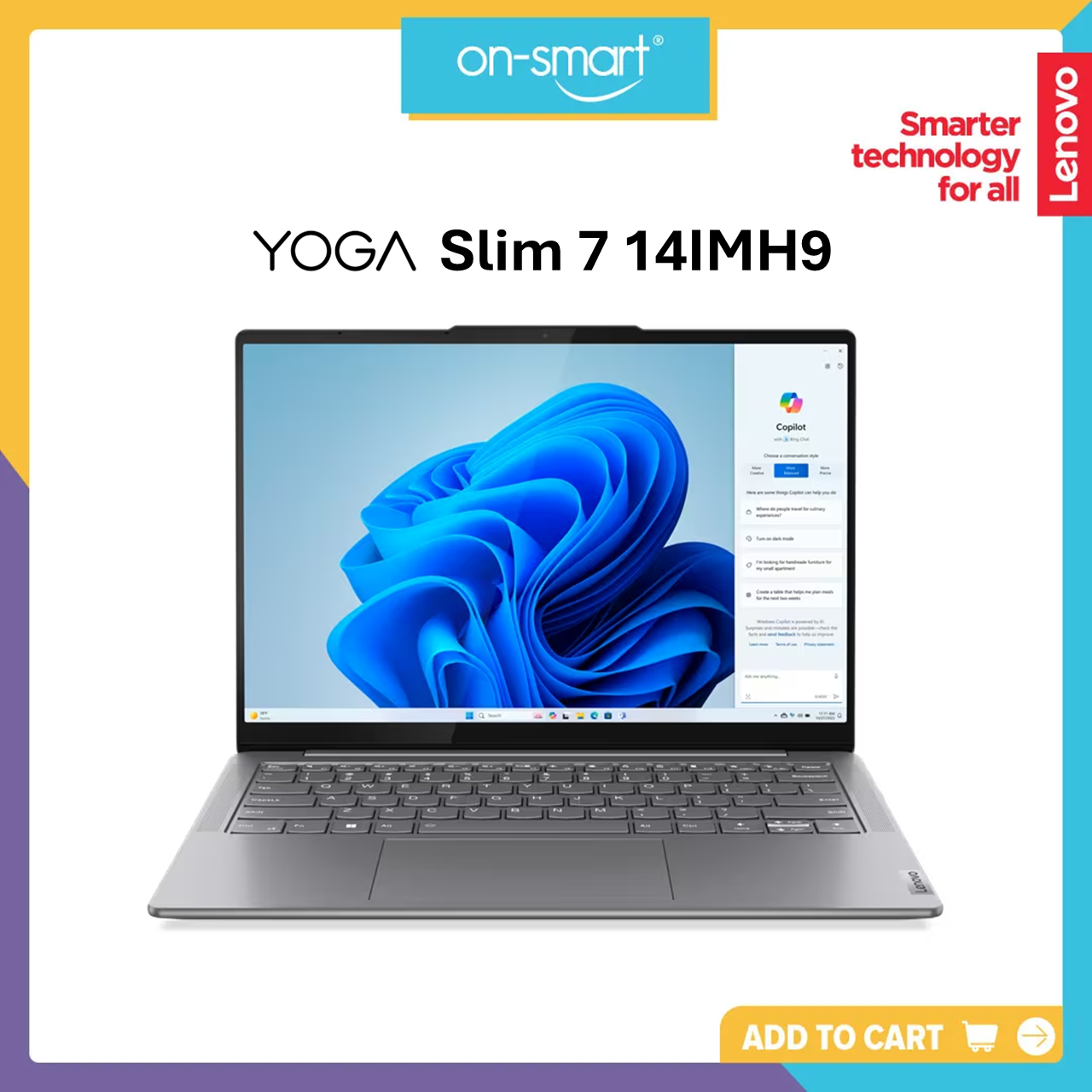 Lenovo Yoga Slim 7 14IMH9 83CV000LSB