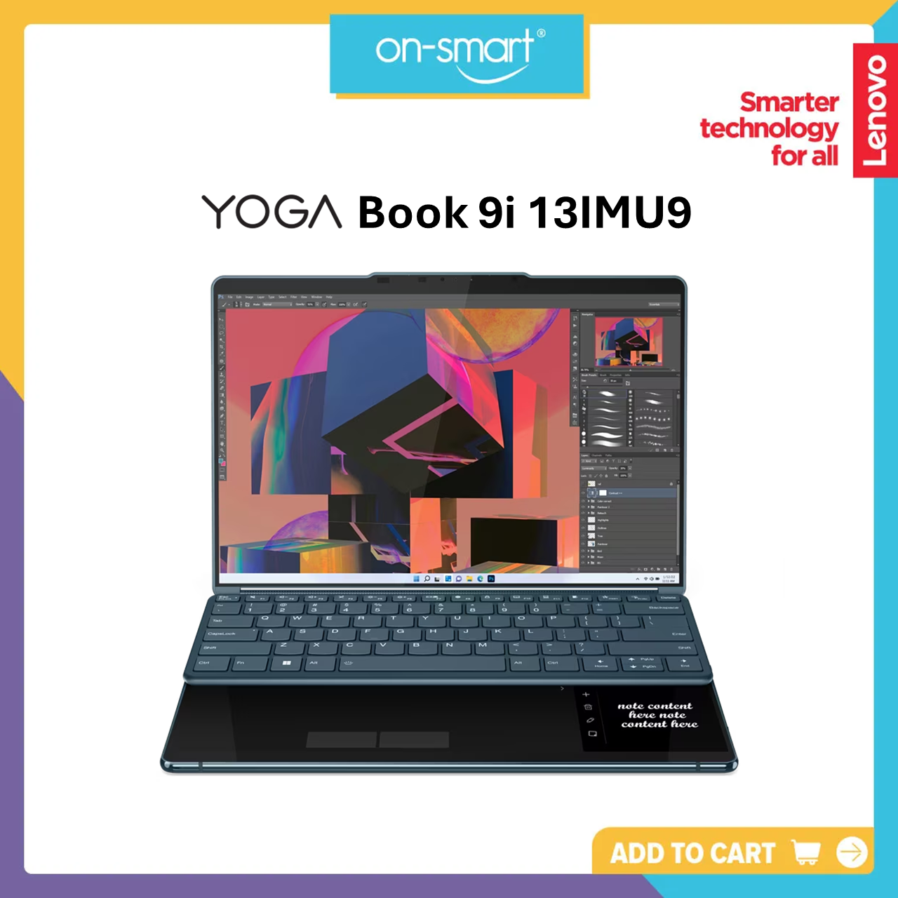 Lenovo Yoga Book 9 13IMU9 83FF0005SB