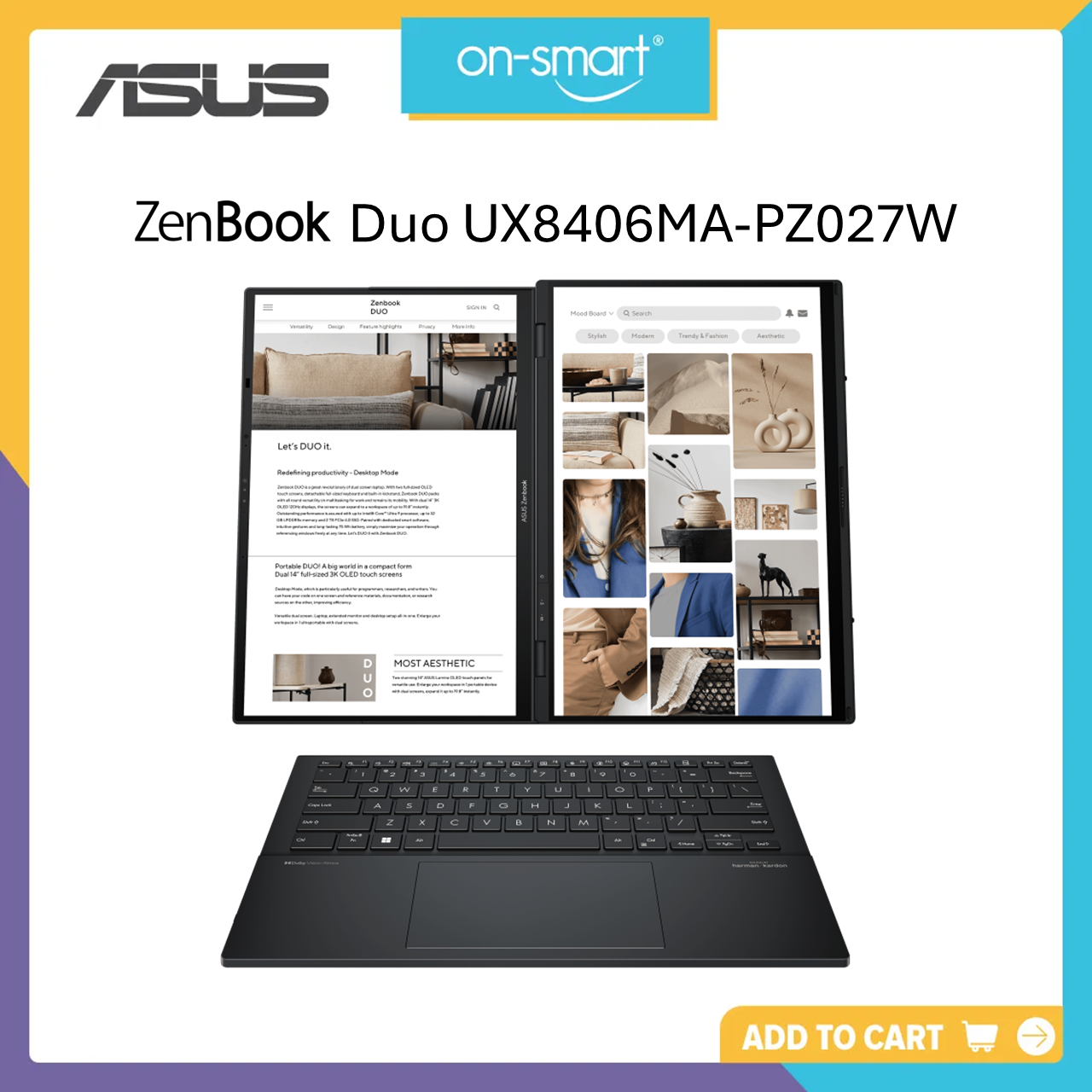 ASUS Zenbook Duo UX8406MA-PZ027W