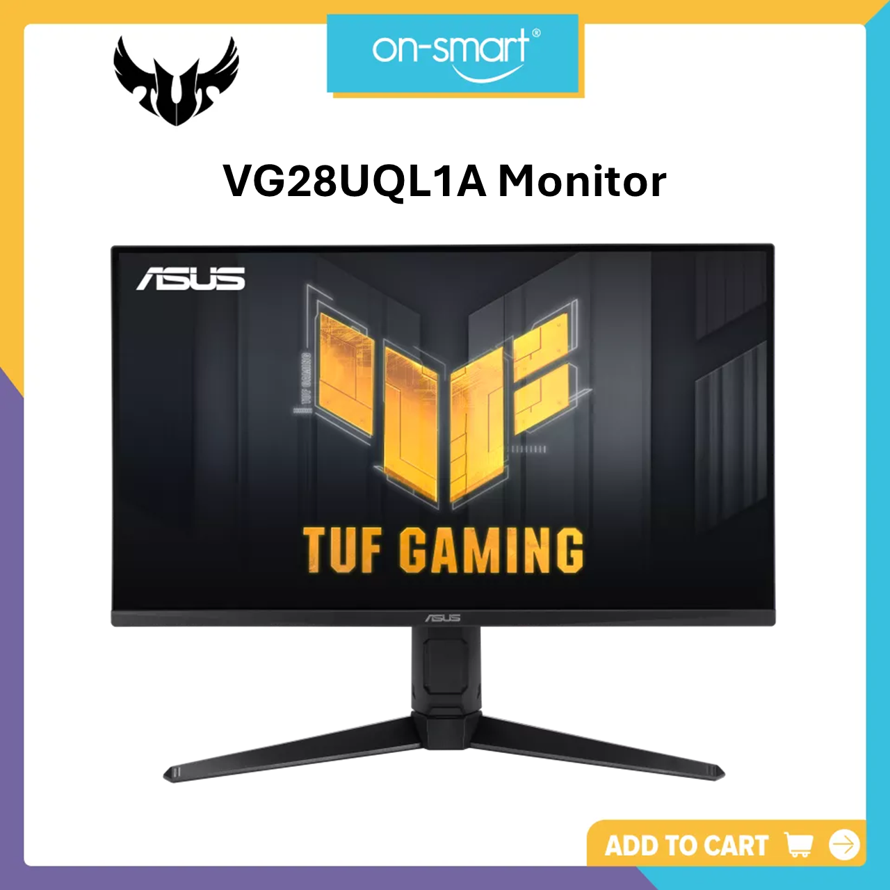 ASUS TUF Gaming VG28UQL1A Monitor 28-inch