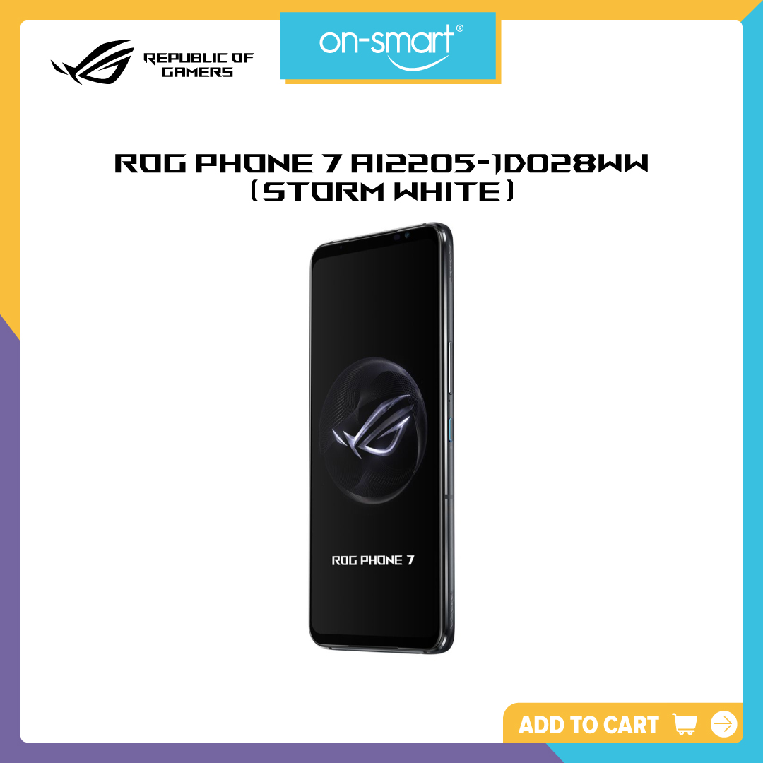 ASUS ROG Phone 7 AI2205-1D028WW (Storm White) | OnSmart