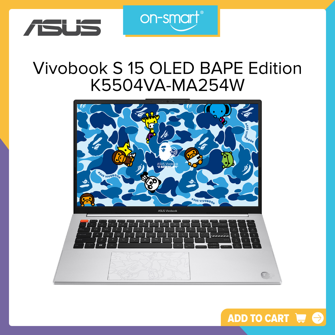 ASUS Vivobook S 15 OLED BAPE Edition K5504VA-MA254W