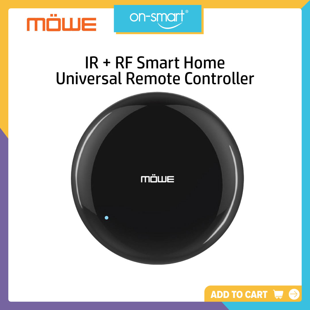 MOWE IR + RF Smart Home Universal Remote Controller MW821I