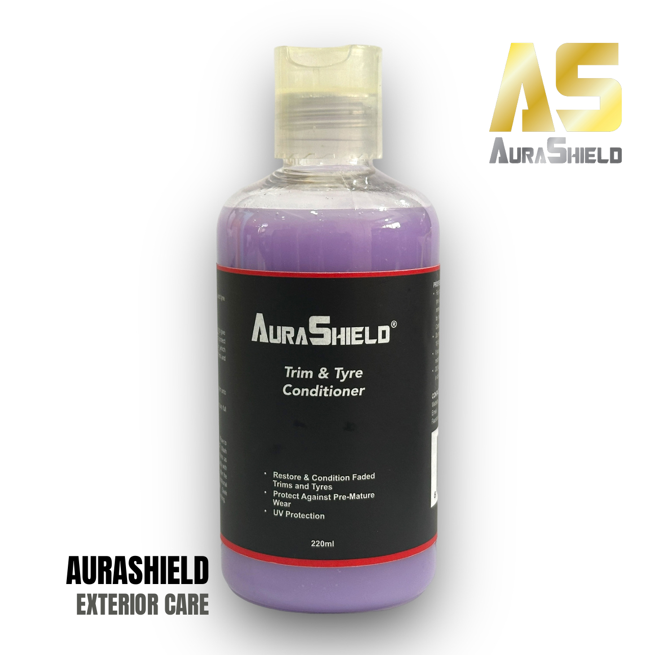 AuraShield Trim & Tyre Conditioner 220ml
