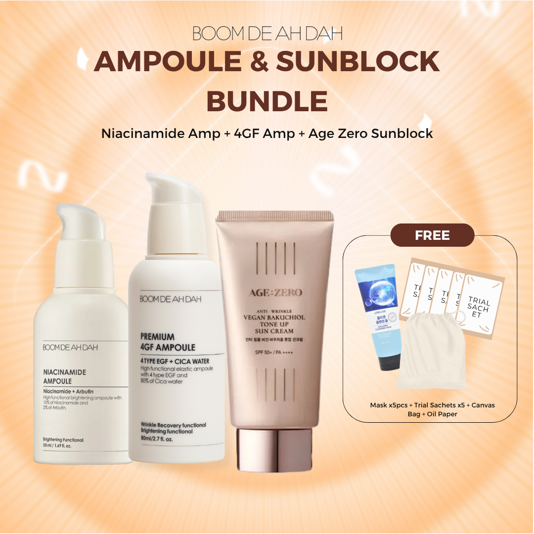 Premium 4gf Ampoule & Niacinamide Cream他 All Products – BOOM DE AH DAH 붐디아다