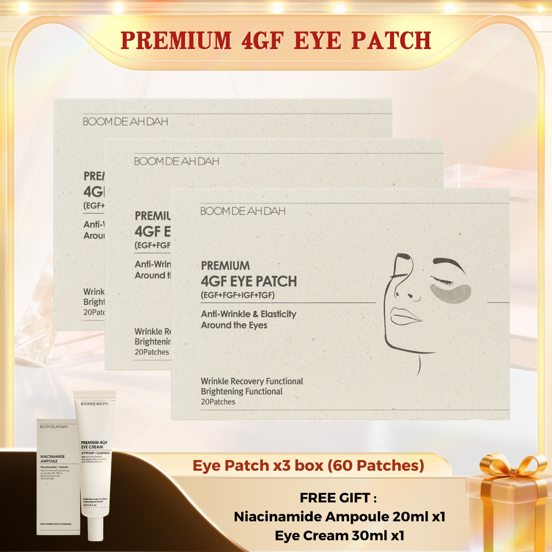 BOOM DE AH DAH PREMIUM 4GF EYE PATCH (20'PAIR PER BOX)