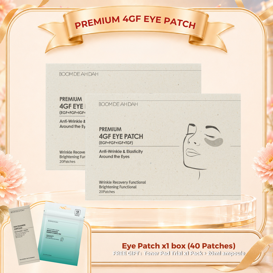 BOOM DE AH DAH PREMIUM 4GF EYE PATCH (20'PAIR PER BOX)