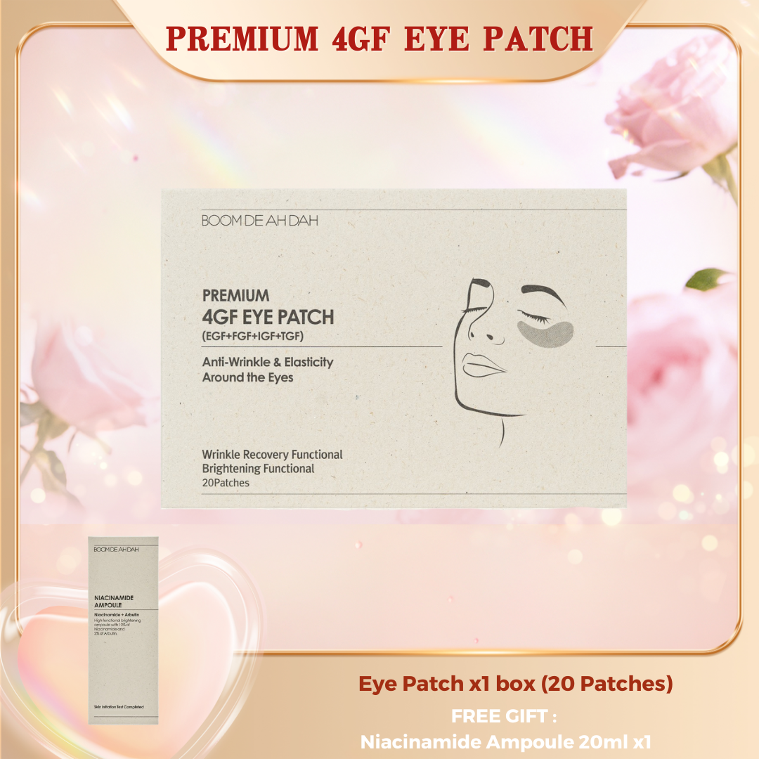 BOOM DE AH DAH PREMIUM 4GF EYE PATCH (20'PAIR PER BOX)