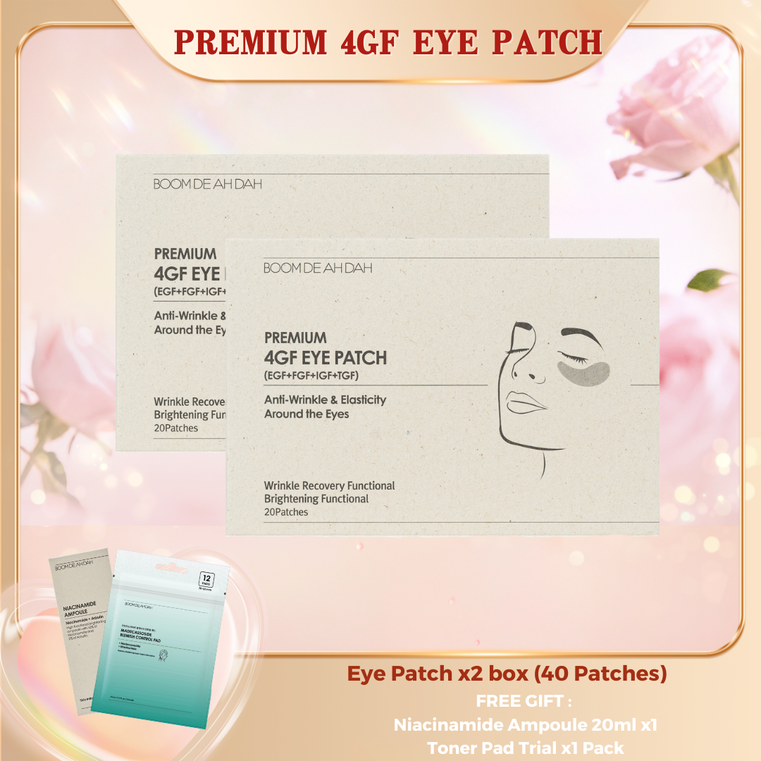 BOOM DE AH DAH PREMIUM 4GF EYE PATCH (20'PAIR PER BOX)