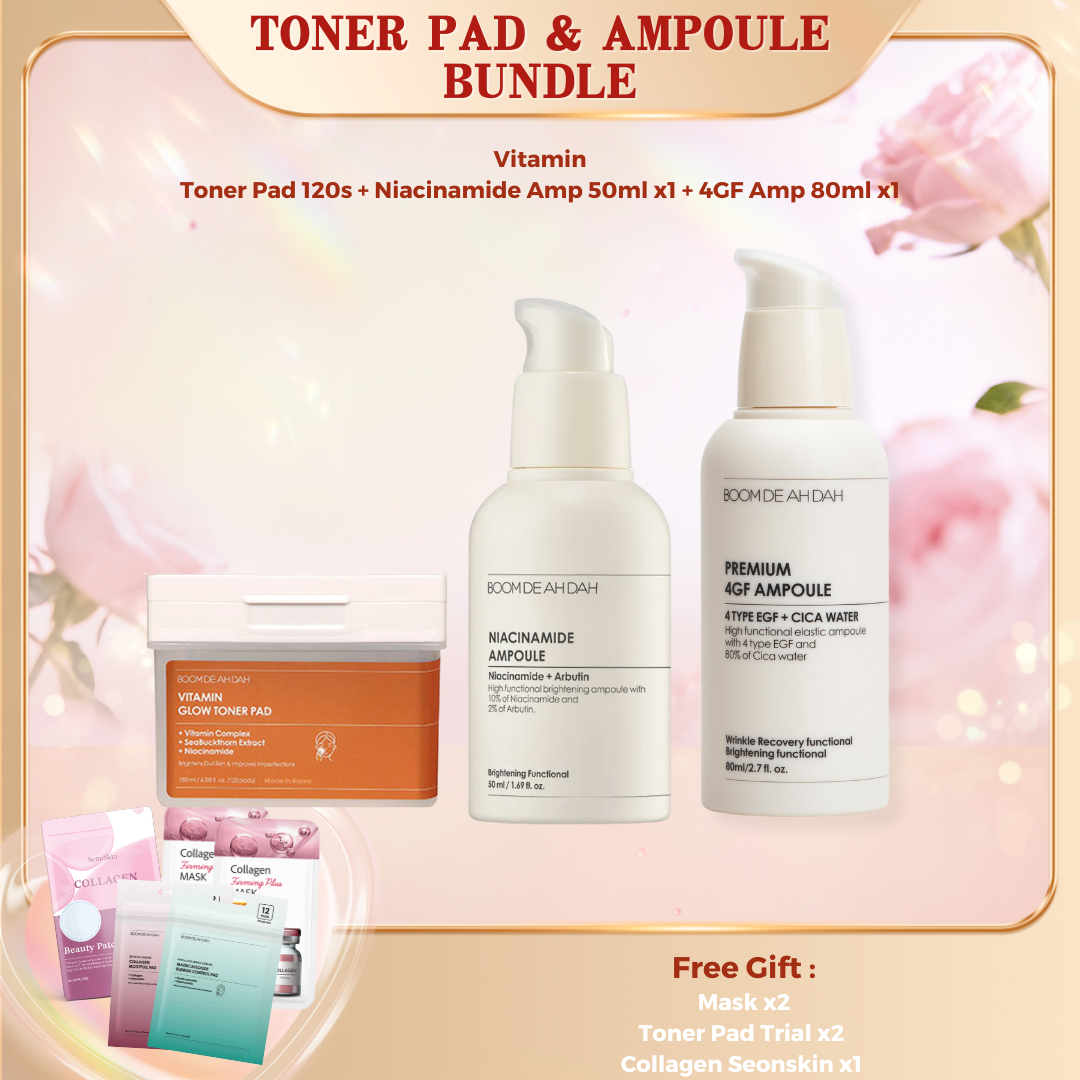 [Mother's Day]Toner Pad & Ampoule Bundle