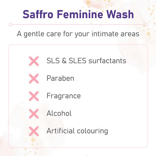 Saffro Feminine Wash - 120ml x2 bottles