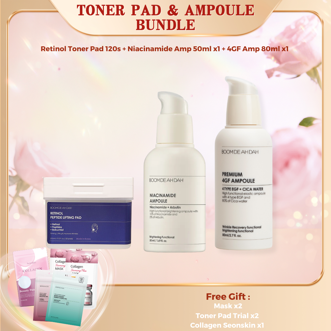 [Mother's Day]Toner Pad & Ampoule Bundle