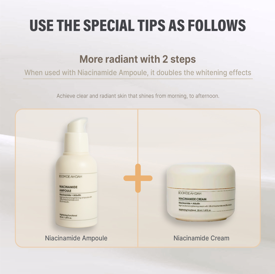 BOOM DE AH DA NIACINAMIDE CREAM50ml3個セット All Products – BOOM DE AH DAH 붐디아다