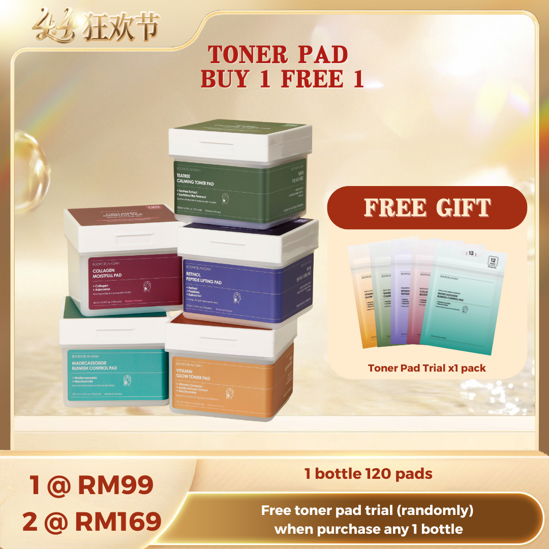 Boom De Ah Dah Toner Pad 120pcs