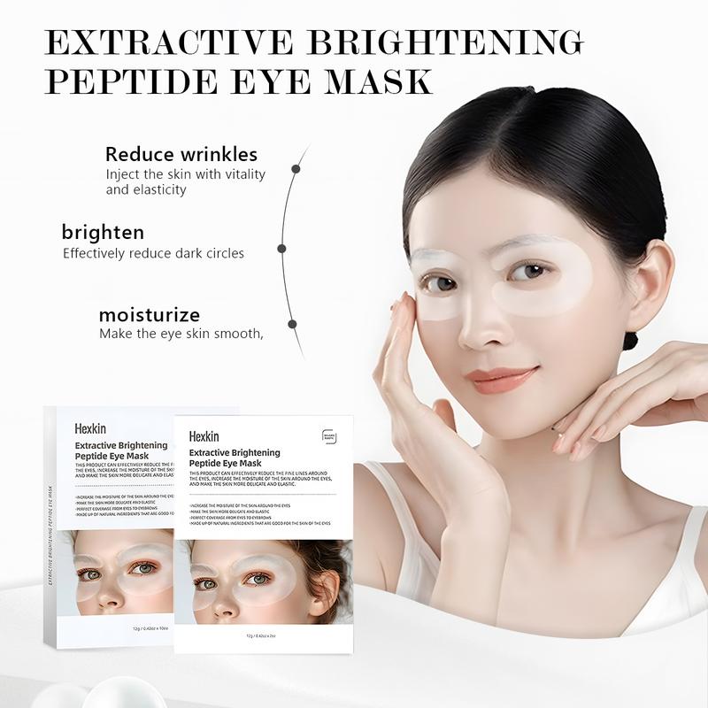 HEXKIN EXTRACTIVE BRIGHTENING PEPTIDE EYE MASK (5G*10EA PER BOX)