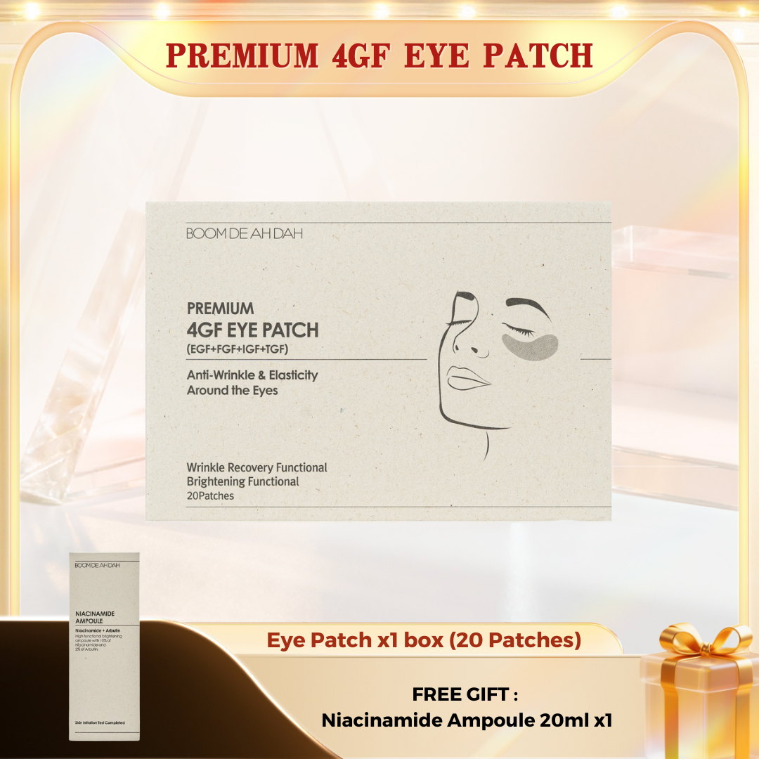 BOOM DE AH DAH PREMIUM 4GF EYE PATCH (20'PAIR PER BOX)