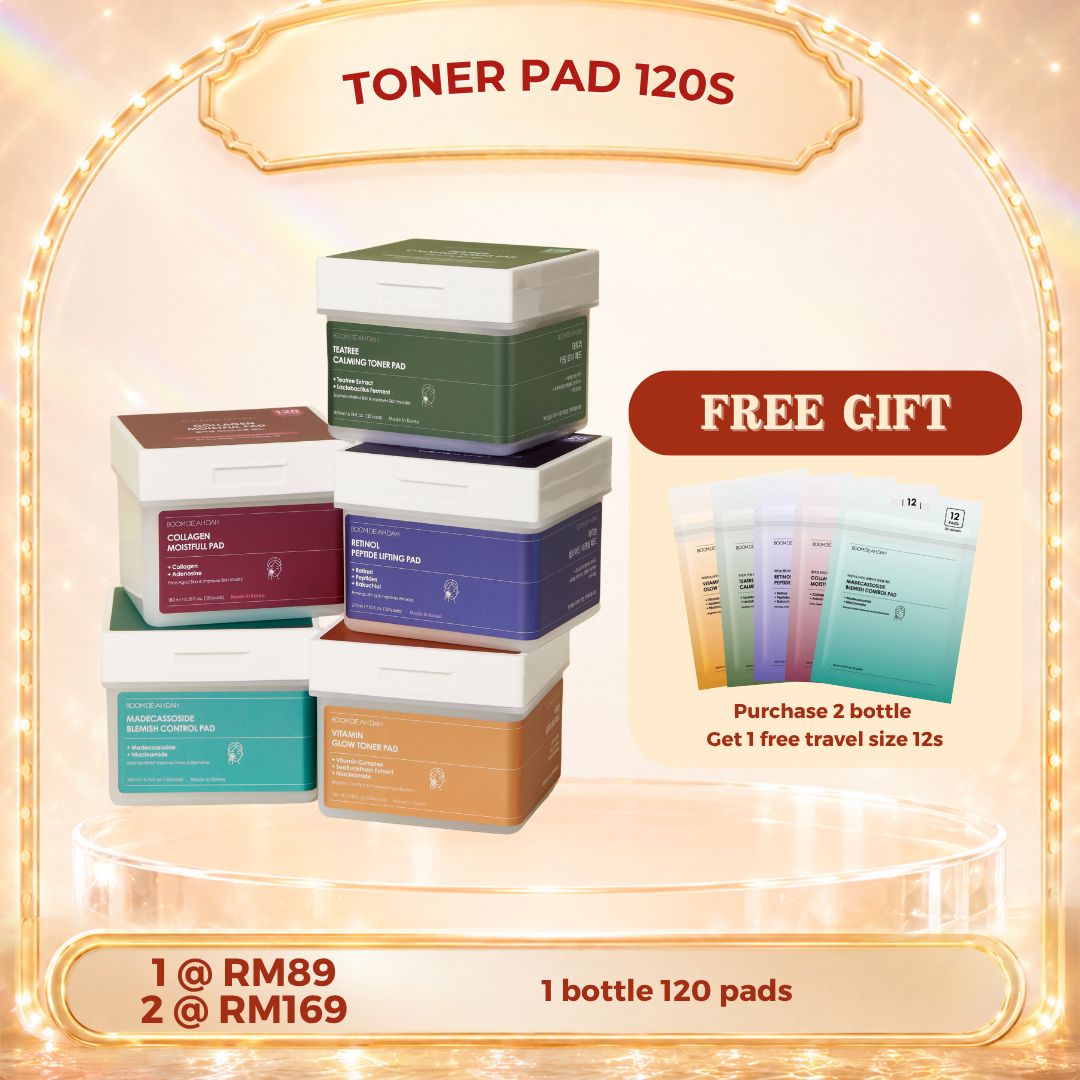 Boom De Ah Dah Toner Pad 120pcs