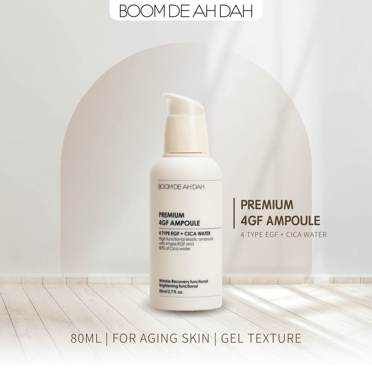 BDAD Premium 4GF Ampoule 80ml