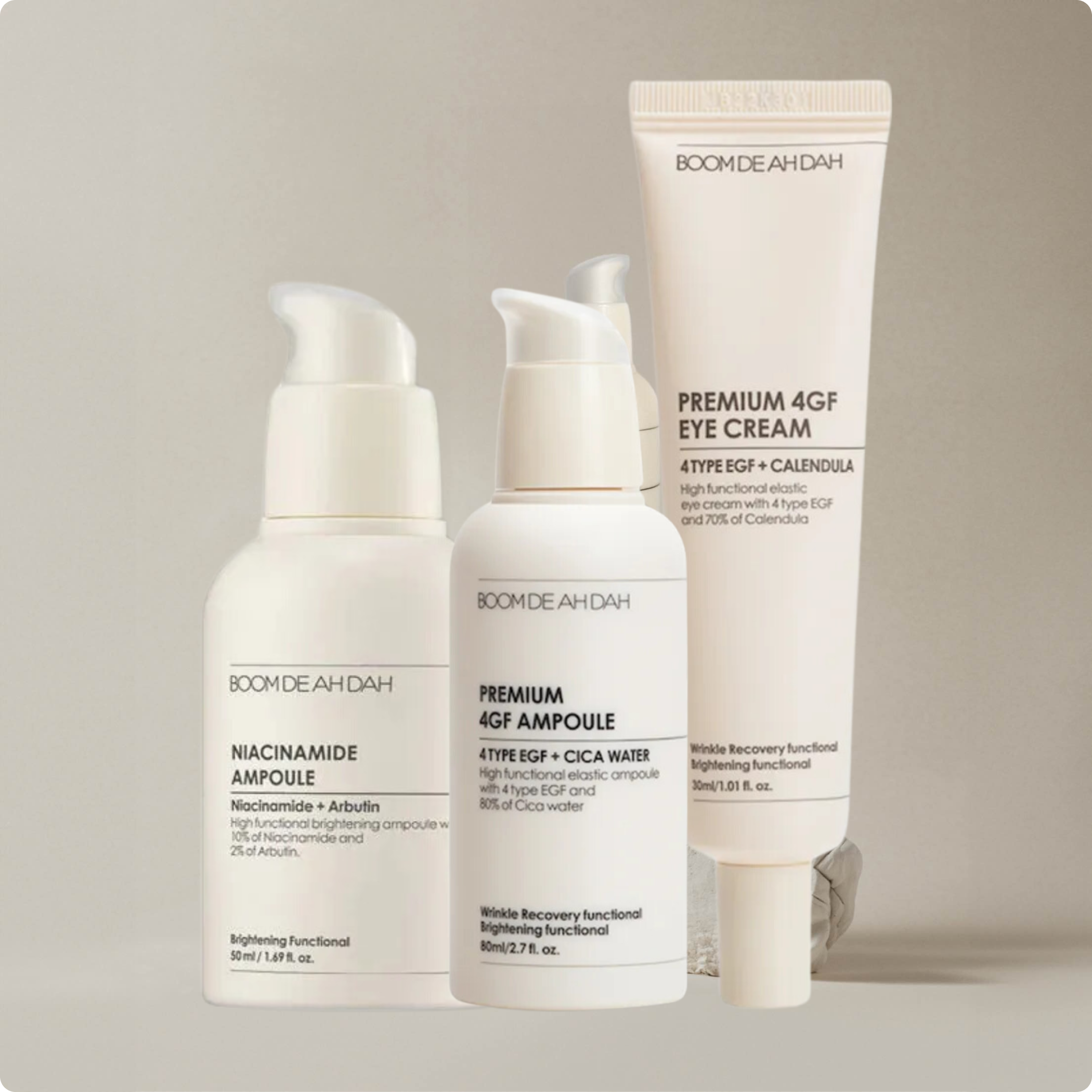 美容液 BOOM DE AH DAH PREMIUM 4GF AMPOULE 80ml BDAD Premium 4GF Ampoule 80ml