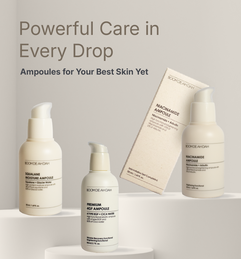 BOOM DE AH DAHブンディアダ アンプル アイクリーム クリームセット