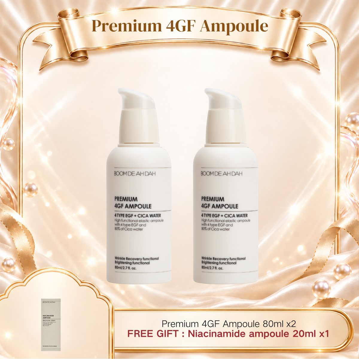 BDAD Premium 4GF Ampoule 80ml