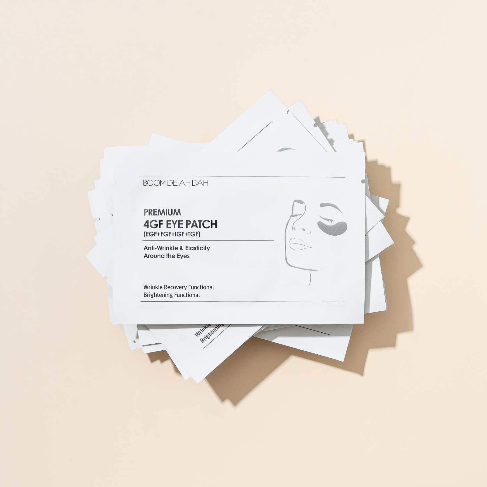 BOOM DE AH DAH PREMIUM 4GF EYE PATCH (20'PAIR PER BOX)