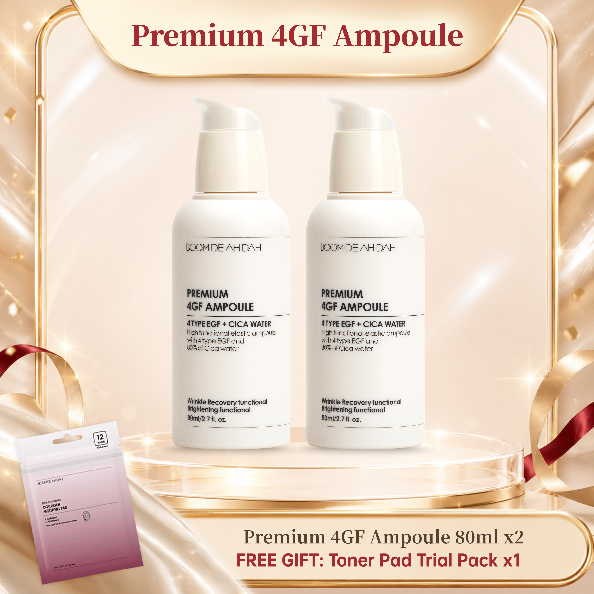 BDAD Premium 4GF Ampoule 80ml