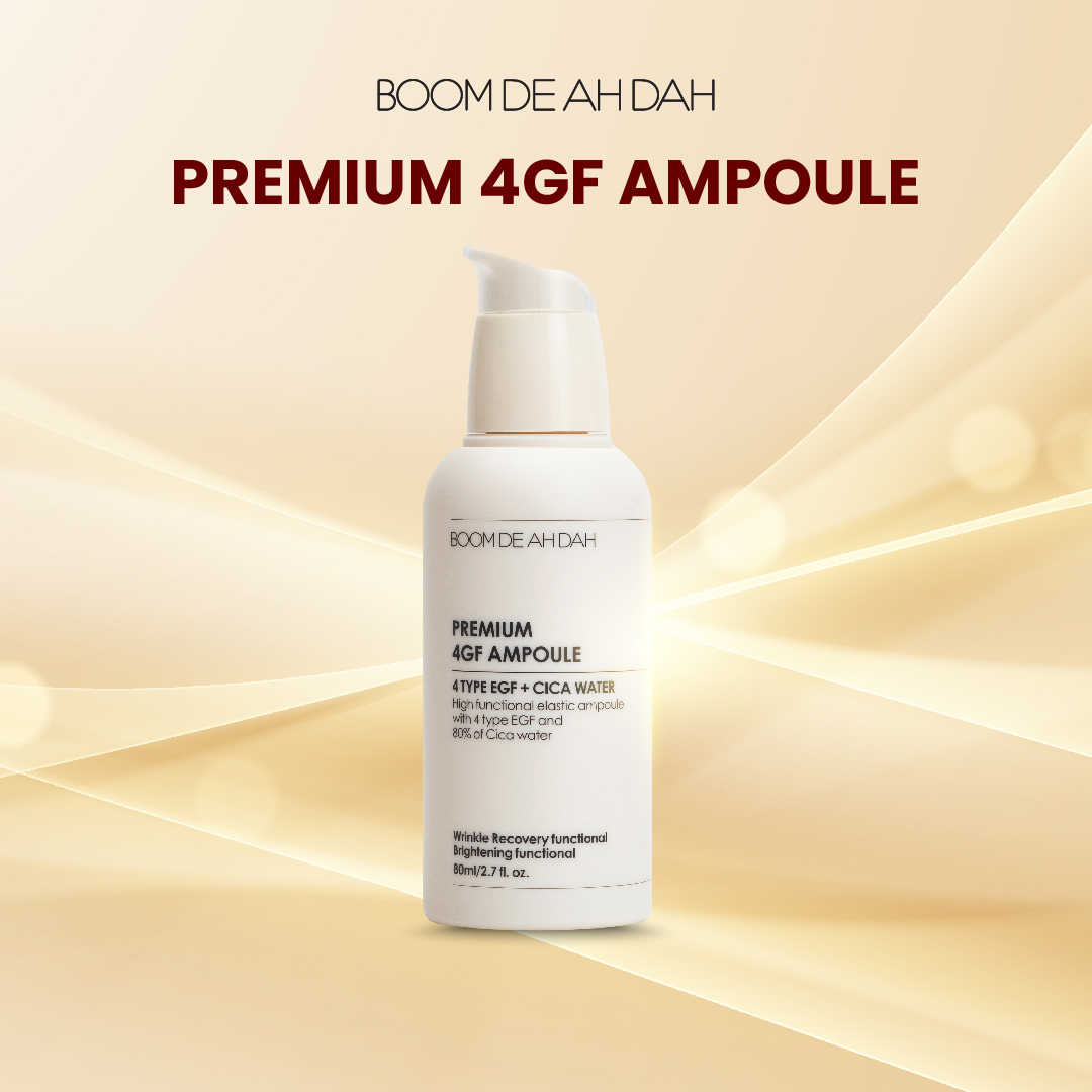 Kuma＊PaceBOOM DE AH DAHのプレミアム4GFアンプール BDAD Premium 4GF Ampoule 80ml