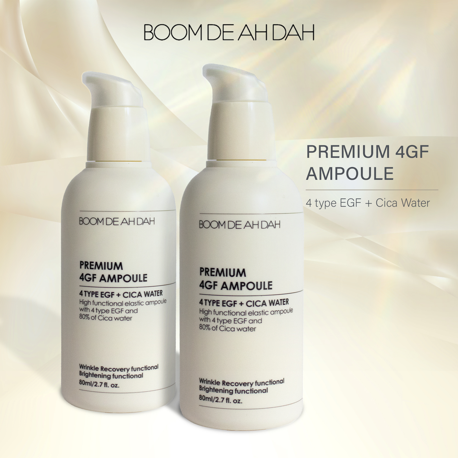 BDAD Premium 4GF Ampoule 80ml BDAD Premium 4GF Ampoule 80ml