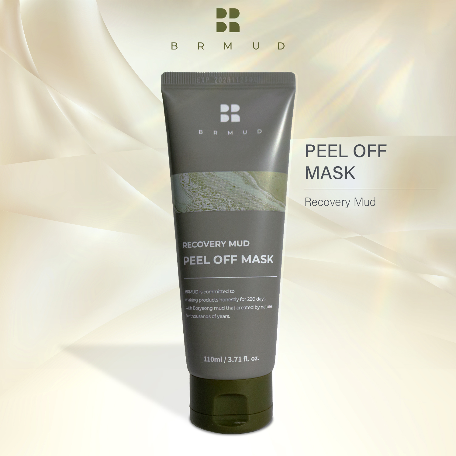 BRMUD Recovery Mud Peel Off Mask - 110ml