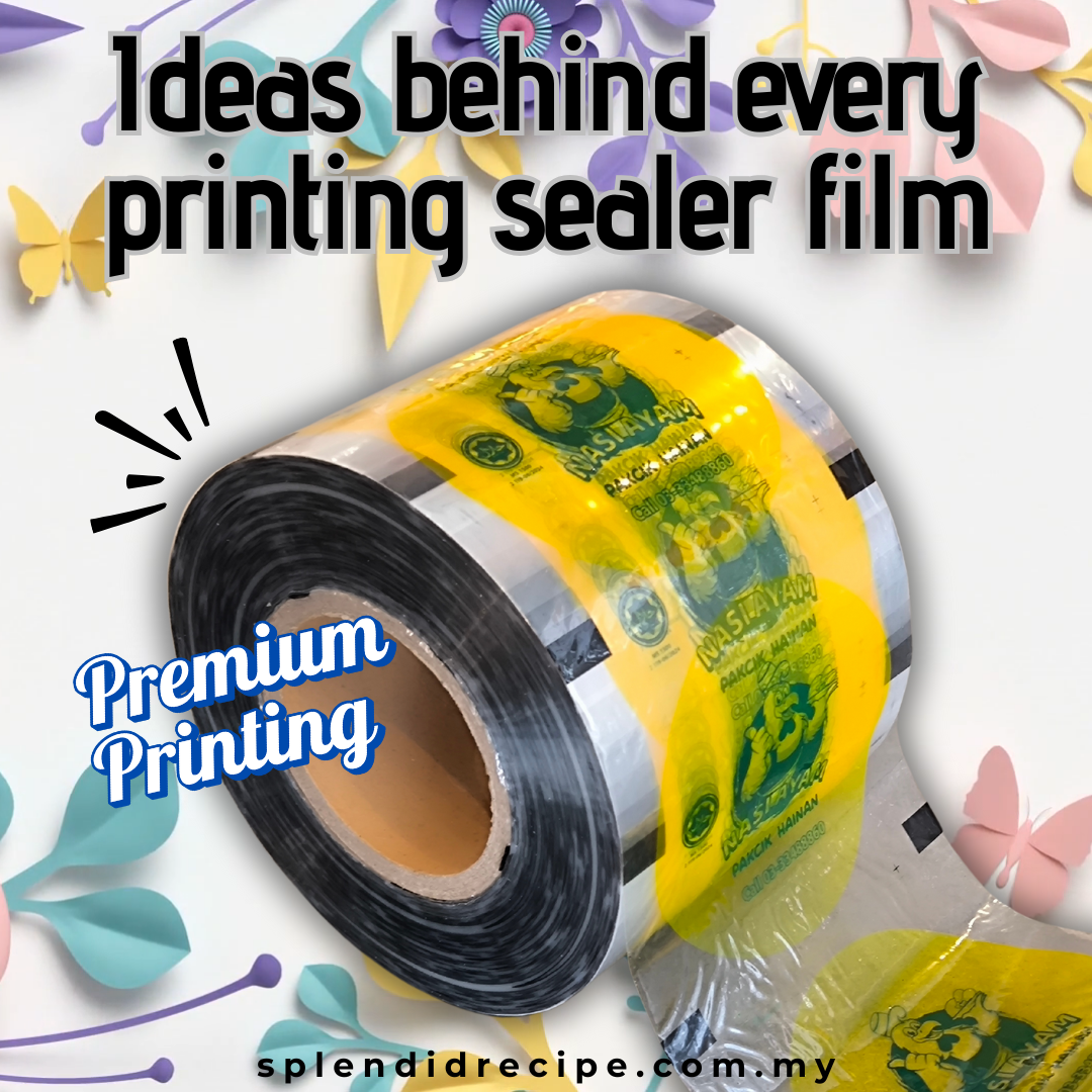 Custom Printed PP Cup Sealer Film (4 rolls MOQ）