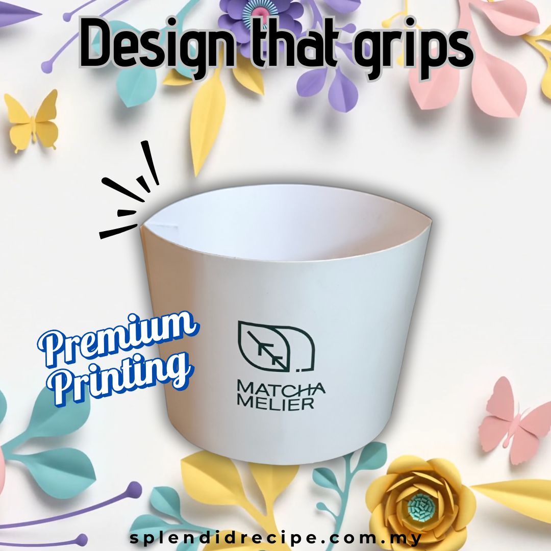 Custom Printed Cup Sleeves (257x85mm) (30k MOQ)