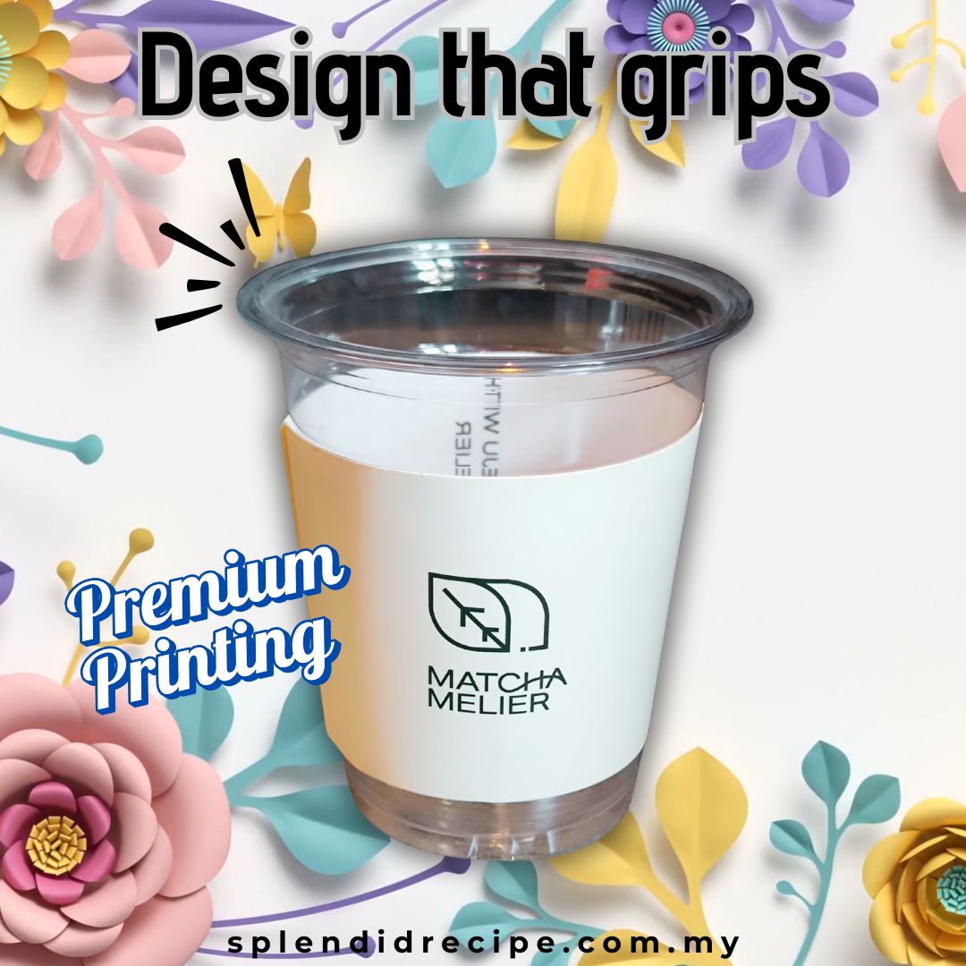 Custom Printed Cup Sleeves (257x85mm) (30k MOQ)