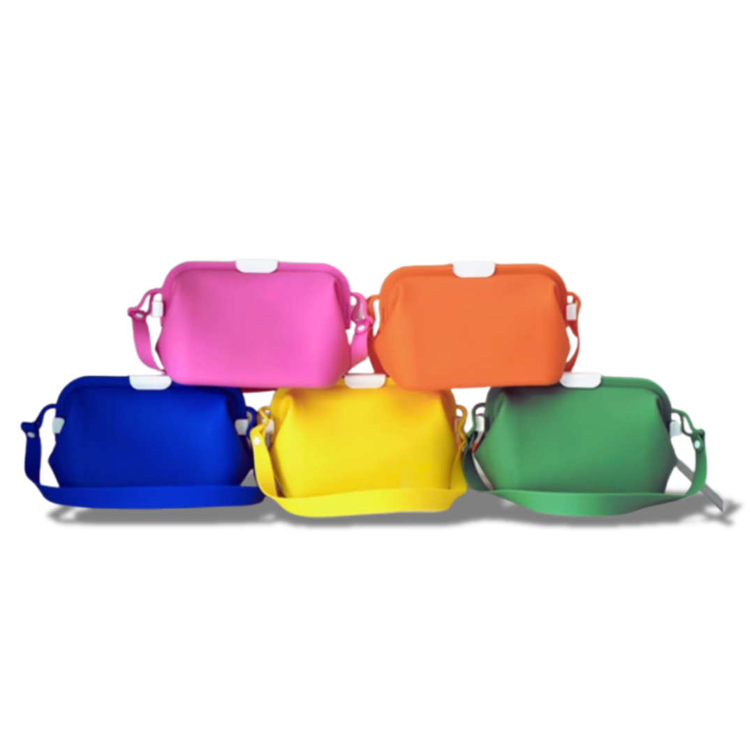 Custom Branded Silicone Beach Bag (MOQ 100 Set)