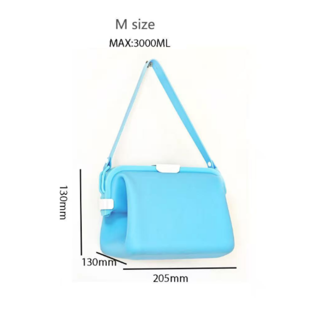 Custom Branded Silicone Beach Bag (MOQ 100 Set)