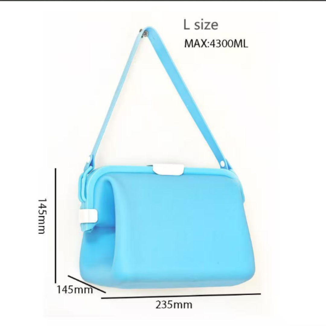 Custom Branded Silicone Beach Bag (MOQ 100 Set)