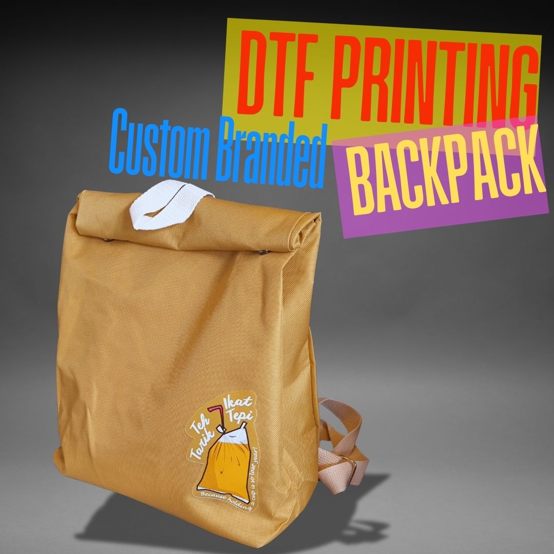 Custom Branded DTF Printing Backpack(MOQ 100 pcs)