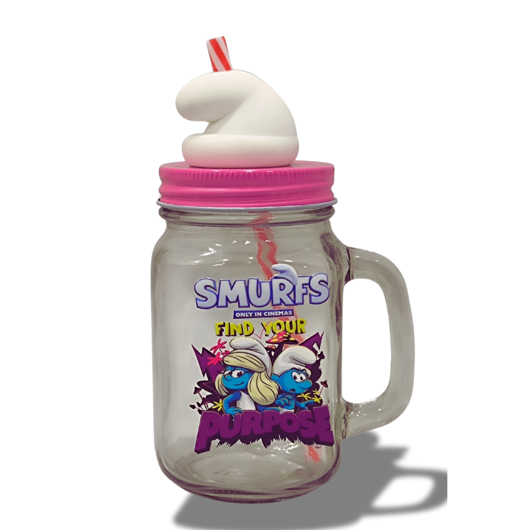 Custom Branded Mason Glass Bottle (MOQ 100 Set)