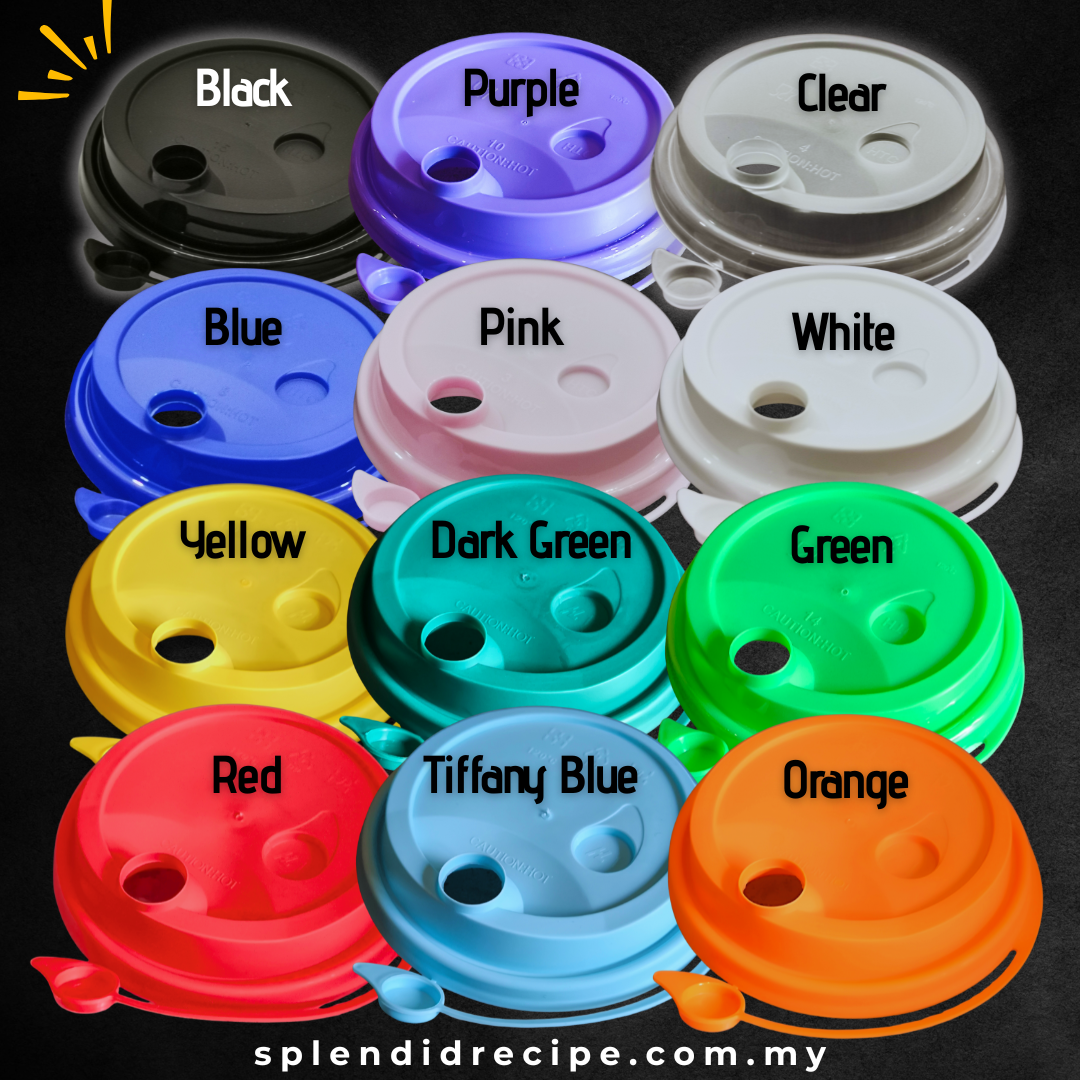 90mm Double Hole Ear Loop PET Lids