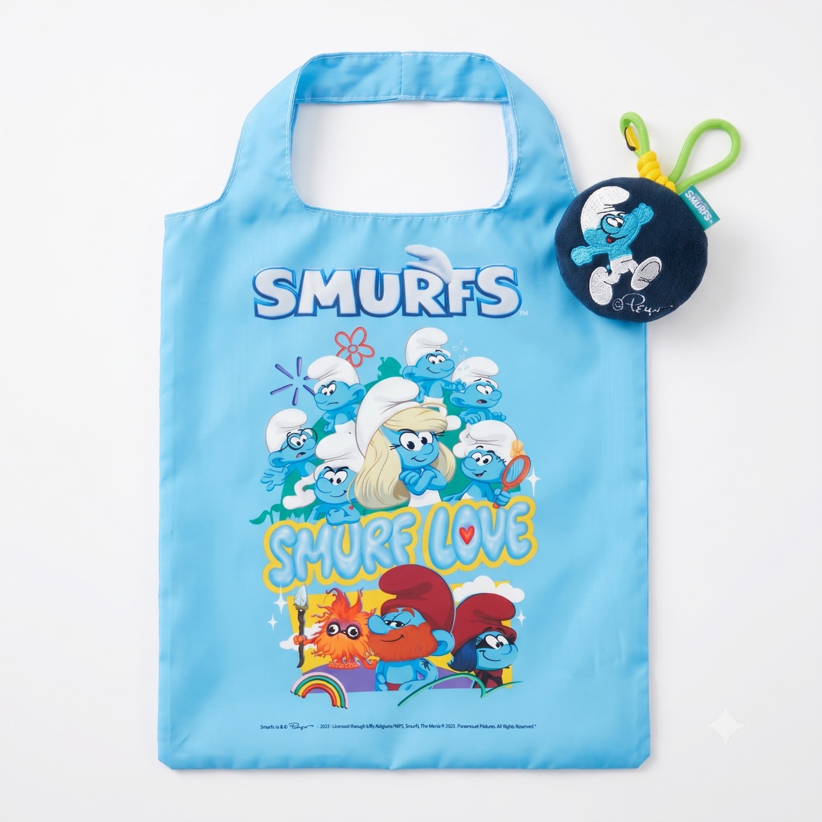 Custom Branded 2-in-1 Plushie Eco Bag (MOQ 100 Set)