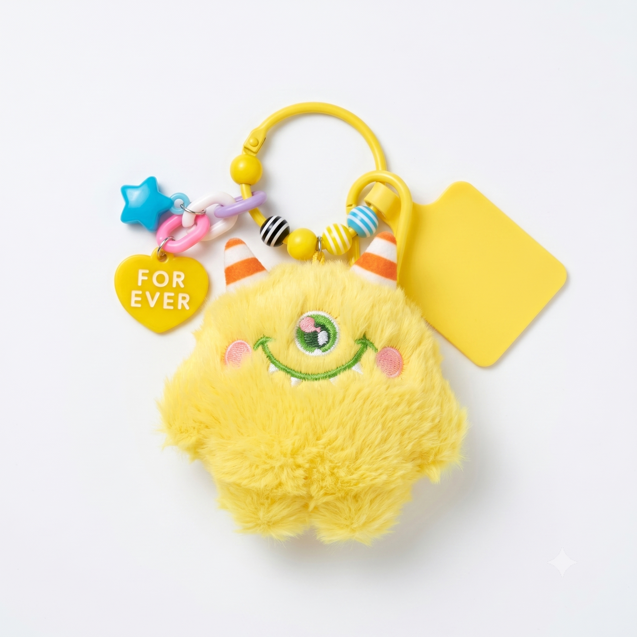 Custom Branded Monster Bag Charm (MOQ 100 Set)
