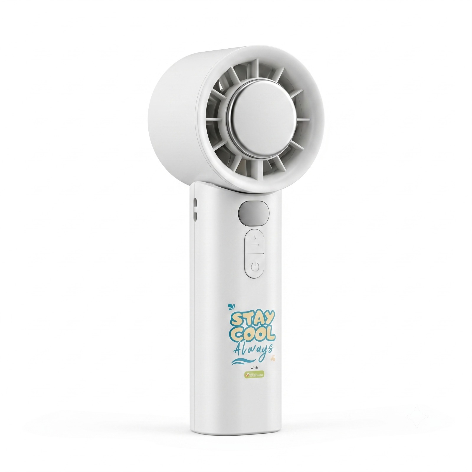 Custom Branded Portable Handheld Fan (MOQ 100 Set)