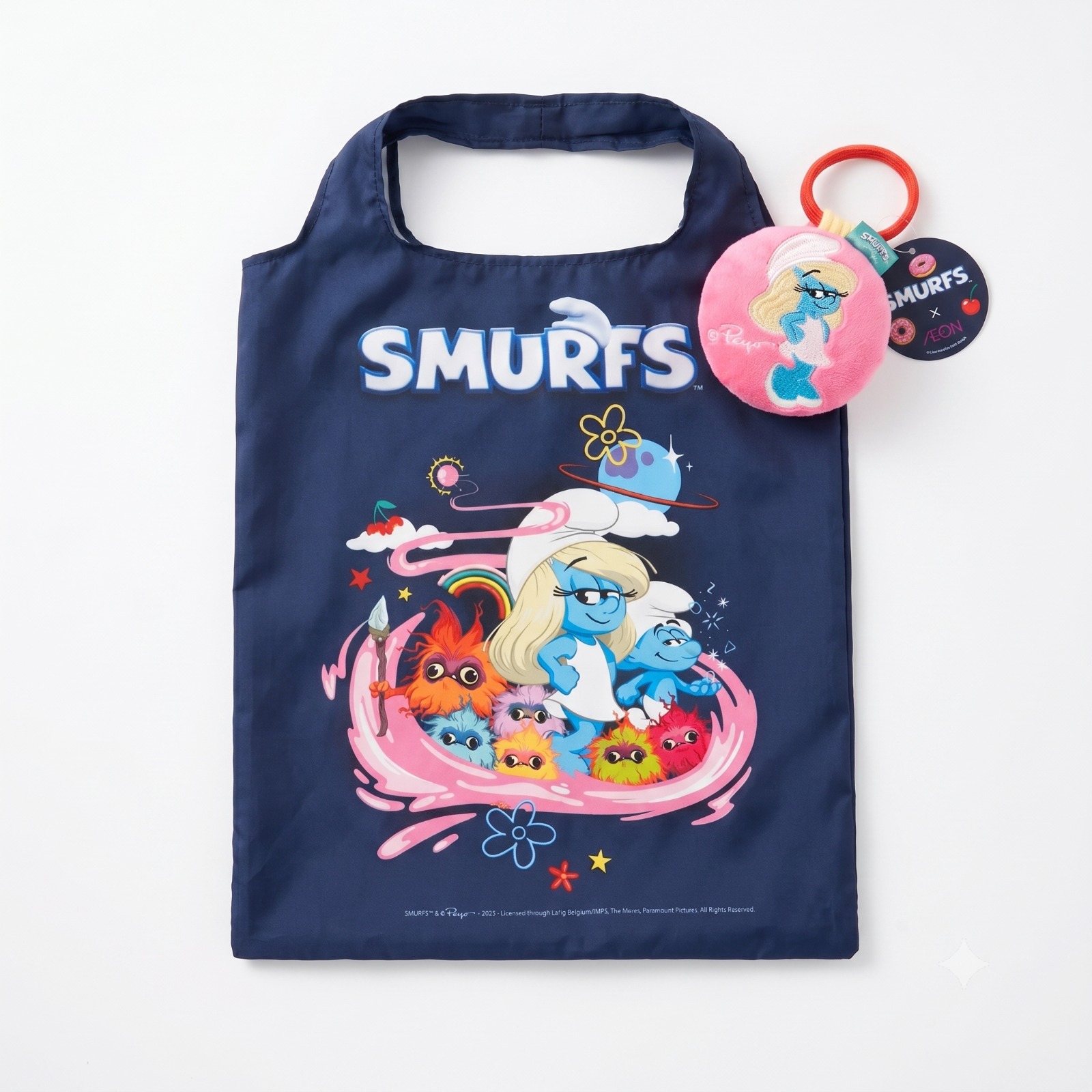 Custom Branded 2-in-1 Plushie Eco Bag (MOQ 100 Set)